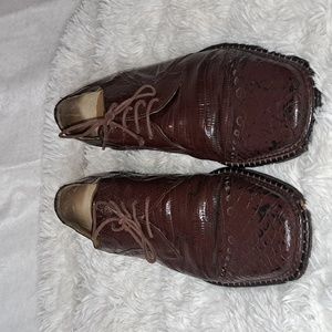 Mens Genuine Crocodile Shoes